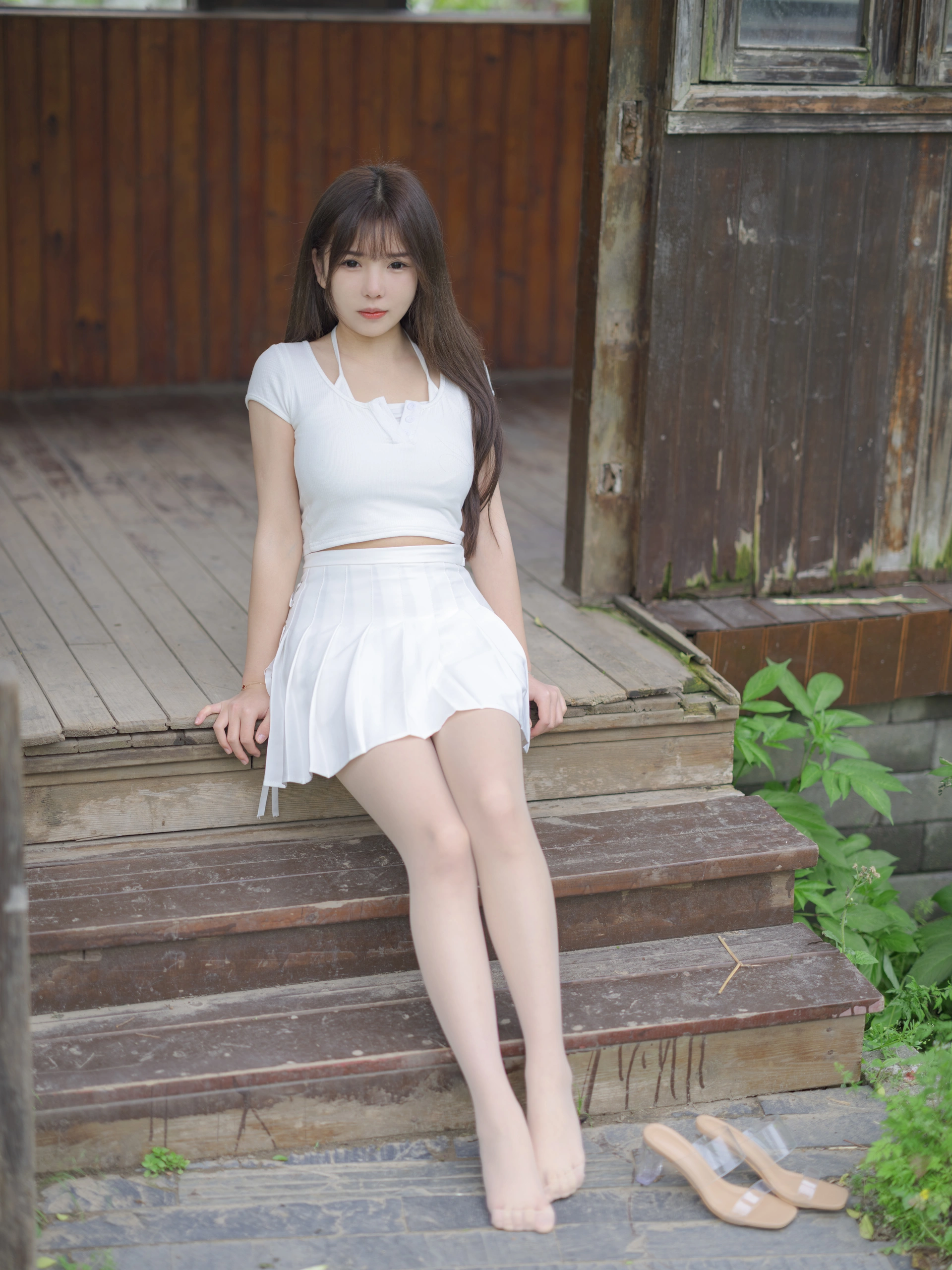 森萝财团写真 晴涩001 乃晴 肉丝 15D 超薄 3