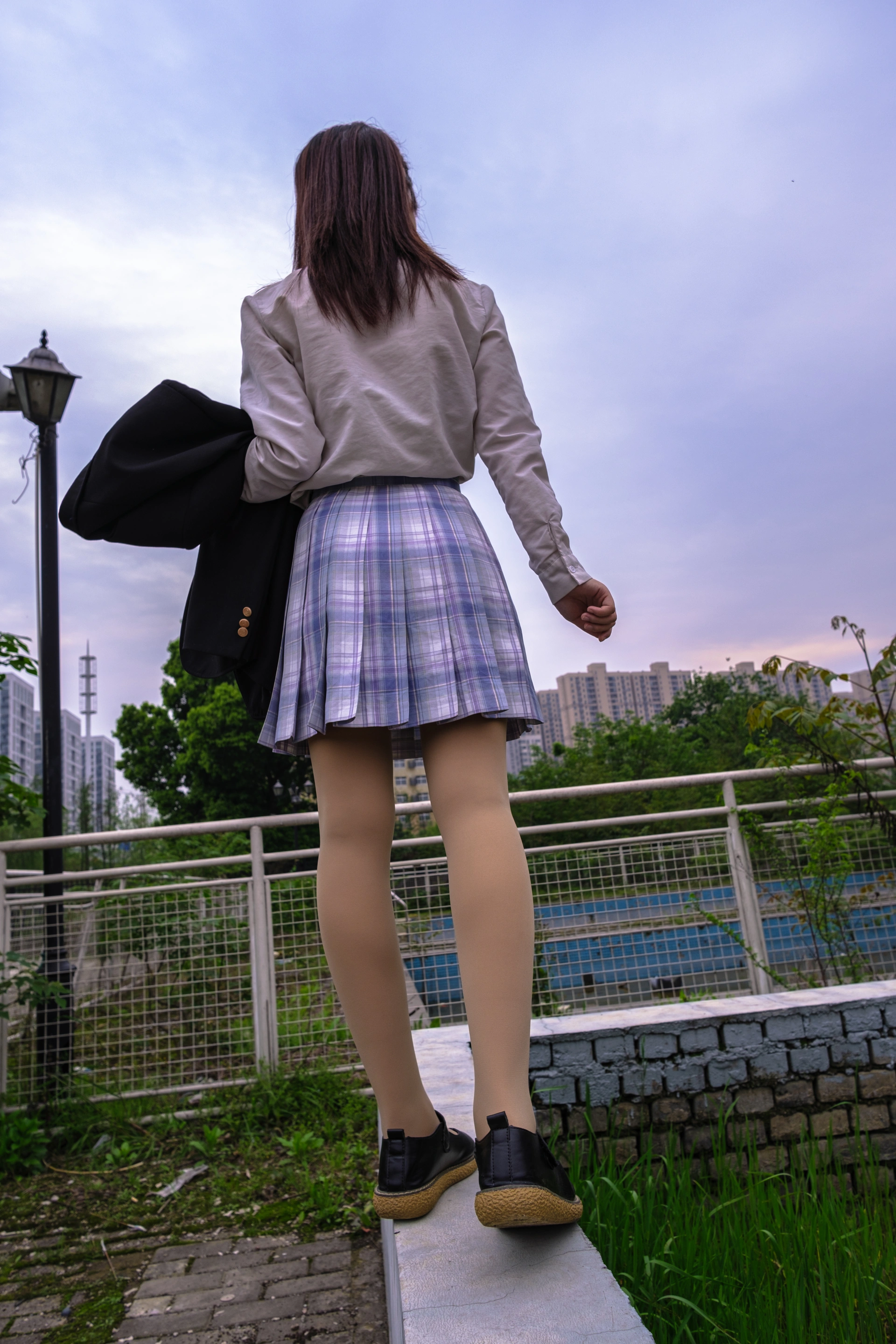 森萝财团写真 月下001 小夜 肉丝 300D 真空 3
